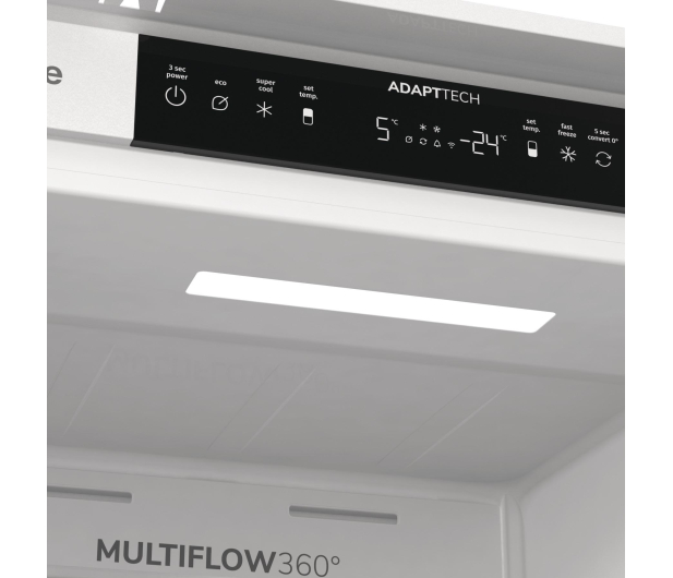 Lodówka do zabudowy Gorenje NRKI517E62WF No Frost 177,2cm 35dB Zawiasy Nożycowe WiFi 252L - 1327477 - zdjęcie 11